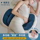 BabyWatch孕婦枕頭護腰側臥枕懷孕期托腹睡覺(jué)u型靠抱枕專(zhuān)用品神器皮草藍