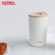 膳魔師（THERMOS）保溫保冷杯不銹鋼咖啡杯男女生高顏值簡(jiǎn)約便攜隨手杯夏季辦公水杯 奶油白 415ml