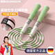 斯朗盾（SILANGDUN） 竹節跳繩兒童幼兒園中小學(xué)生初學(xué)不打結跳繩成人可調節花樣跳繩 綠色-竹節跳繩【身高1.6m內適用