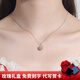 曉色蒲公英項鏈女925銀項鏈小眾輕奢鎖骨鏈韓系精致百搭頸鏈ins風高級 A4X504 蒲公英之戀項鏈 【玫瑰禮盒】