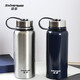 雄泰大容量保溫杯304不銹鋼帶茶隔男士便攜戶(hù)外運動(dòng)水杯定制LOGO 本色 1000ml 超市同款 1000ml+內外304材質(zhì)+免費定制