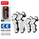 摩多狼（MOTOWOLF）摩托車護(hù)膝四季防摔機(jī)車護(hù)具騎行防風(fēng)防寒膝蓋護(hù)腿摩旅騎士裝備 白色 護(hù)膝+護(hù)肘[CE2級(jí)+快拆扣]