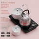 茶大師 -決策者R8電陶茶爐靜音嵌入式電陶爐煮茶功夫茶臺泡茶燒水黑茶白茶內(nèi)鑲嵌式煮茶器燒水壺一體式 決策者R8標(biāo)準(zhǔn)版搭配小汀