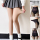 VIILAISH新大小碼透膚襪褲黑絲秋冬加絨打底褲水光襪提臀高腰收腹褲一體褲 自熱膚【大碼】 140-200斤 1條 均碼 200克連腳