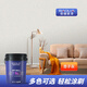 保儷萊保儷萊藝術(shù)漆 涂料雅晶石內墻藝術(shù)涂料防水耐擦洗乳膠漆可調色 杏子灰 50kg套餐2面漆+1底漆+罩光
