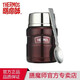 膳魔師（THERMOS） 燜燒杯保溫杯悶燒罐帶勺子不銹鋼食物罐便攜飯盒SK-3000/SK-3020 咖啡色 710ML