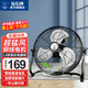 鉆石牌【風(fēng)扇踏青放價(jià)】電風(fēng)扇臺式趴地扇工業(yè)風(fēng)扇工廠(chǎng)倉庫車(chē)間強力趴地風(fēng)扇商用地扇臺地扇大功率除甲醛 16寸鋁葉【客廳超市商鋪】