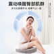 FUJIMAK日本富士墊臀部按摩坐墊震動(dòng)揉捏加熱辦公按摩枕防痔瘡久坐臀部按摩器 富士山藍(lán)（久坐臀部按摩坐墊）