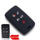 2023款路虎攬勝星脈鑰匙包發(fā)現運動(dòng)版鑰匙套神行者2硅膠套發(fā)現3發(fā)現4發(fā)現5衛士極光汽車(chē)遙控器保護套 D款黑色(新款大智能)