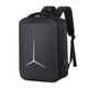 聯(lián)想拯救者Y7000P R9000P筆記本雙肩電腦包15.6游戲16英寸防潑水辦公男女休閑背包御密達 深黑色（帶防塵塞）