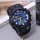 CASIO卡西歐40周年限定 GSHOCK跑步測(cè)速計(jì)步藍(lán)牙小方塊學(xué)生手表GBD-200 GBA-900CB-1牛仔藍(lán)盤(pán)黑帶