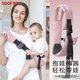 COOKSS嬰兒背帶抱娃神器前抱式抱孩子新生兒0-4歲橫抱式四季通用透氣 櫻花粉-【升級(jí)防滑坐墊防后仰】