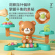 小熊天平秤玩具兒童益學(xué)生啟智加減法數學(xué)思維訓練教具3到6歲女孩親子互動(dòng)科教生日禮物 升級款【20糖果10數字30卡片】粉