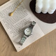 藍(lán)鉑麗 中性鋼帶表時(shí)尚簡(jiǎn)約氣質(zhì)ins風(fēng)學(xué)生數(shù)字刻度女士腕表 銀帶白面