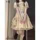 紫蒙碎花連衣裙夏季2024新款學(xué)生少女高中初中生女生衣服蓬蓬裙子夏天 時(shí)尚韓版圖片色 均碼（可備注碼數(shù)）