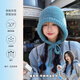 俞兆林包包帽大頭圍毛線(xiàn)帽子冬季女可愛(ài)包頭帽巴拉克拉法帽毛絨針織帽女