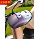 LZJV電動(dòng)車(chē)夏季防曬手套電瓶車(chē)立體把手護罩騎車(chē)防水遮陽(yáng)擋風(fēng)車(chē)把套女 DIY公仔款-紫灰漸變【立體加厚/