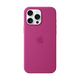 【95成新】Apple/蘋果 iPhone 16 Pro 專用 MagSafe 硅膠保護(hù)殼 - 紫紅色保護(hù)套 手機(jī)套 手機(jī)殼