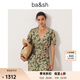 ba&sh bash法式氣質(zhì)v領(lǐng)短袖碎花茶歇連衣裙多色女1E22TAIS VERT S (0)