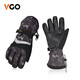 vgo Vgo零下20度適用 滑雪手套 3M內里 防水保暖 防風(fēng)耐磨觸屏羊皮 男GA2434FW-M 灰碎花 XL（掌圍23.5-24.2中指8.4-8.6）