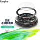 RingKe不銹鋼表殼適用于三星Galaxy Watch7表盤保護(hù)圈金屬表環(huán)刻度高級感手表配件韓國 47mm 黑色【十分鐘亮黑齒輪-厚】+鋼化膜 Galaxy Watch Ultra