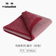 棉田（cottonfield）毛巾面巾純棉全棉加厚吸水紗布格子成人洗臉大毛巾男士面巾 鳥(niǎo)叔 面巾  紅色 1條 116g
