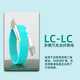 華為智選萬兆多模lc-lc光纖跳線 電信級 雙芯跳纖 OM3光纖線 機(jī)房數(shù)據(jù)線 萬兆多模LC-LC【雙芯】 5m