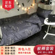 半夏微涼學生宿舍床上六件套被子褥子全套一整套單人被褥套裝被芯床墊枕頭 深海鯨魚【被褥全套 拎包入住】 0.9m床六件套 床單款 【被芯3斤】