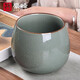 豪峰哥窯2025新款茶具套裝家用茶臺茶洗建水茶水缸茶桶茶渣教師節禮物 【哥窯素寧建水】【簡(jiǎn)裝】