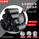 帝梵3卷90只加厚垃圾袋塑料袋新料點(diǎn)斷式彩色環(huán)保廚房衛(wèi)生間家用大號(hào) 5卷/共150只(黑色）