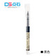 點(diǎn)石 （DS)文具學(xué)生0.5mm針管型直液式彩色走珠筆速干筆走珠君DS904簡(jiǎn)約中性筆學(xué)生專(zhuān)用筆 黑色6支