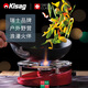 Kisag瑞士Kisag家用燒烤/火鍋爐 便攜自駕游/車載火鍋爐 豪華禮品套裝 激情強悍鋁箱套裝 25cm