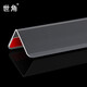 世角鈦鋁合金護(hù)角條 護(hù)墻角 免打孔金屬陽(yáng)角防撞條自粘 墻角保護(hù)條 邊寬20mm磨砂灰 1.5米