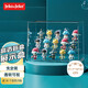 JEKO&JEKO盲盒展示盒手辦展示柜泡泡瑪特labubu展示架透明收納盒 透明白