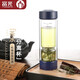富光 茶馬仕茶水分離杯玻璃泡茶杯男女商務(wù)便攜水杯高檔送禮杯子 318ML 靜謐藍