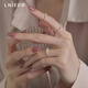 Lnieer925銀戒指女小眾設(shè)計(jì)珍珠冷淡風(fēng)高級(jí)復(fù)古ins潮食指開(kāi)口調(diào)節(jié)尾戒 珍珠戒指（開(kāi)口可調(diào)節(jié)）