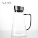 NAPPA 手工雕刻 玻璃水壺冷水壺涼水壺 高硼硅家用高檔耐熱大容量水壺 [透明款]大師系列 2000ml