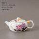 恒古（Heregur）青花陶瓷小號茶壺潮汕功夫茶具茶道配件茶器泡茶壺小容量家用單壺 花香醉人（85mL）小茶壺85ml