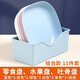 拜杰吐骨盤(pán)吐骨碟水果盤(pán)零食盤(pán)渣盤(pán)干果盤(pán)多用盤(pán)碟混色11件套