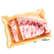 諾伯豪斯 草原羔羊烤羊排整扇內(nèi)蒙古燒烤食材冷凍新鮮清真生羊排骨生鮮羊肉