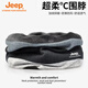 Jeep脖套男冬季加絨男士護(hù)頸巾小圍脖女兩用圍巾騎行護(hù)脖子保暖套防風(fēng) 白藍(lán)條紋（加絨） 均碼