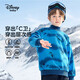 迪士尼（DISNEY）童裝兒童男童加絨半高領衛(wèi)衣保暖抗靜電上衣24冬DB441EE01藍150