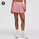lululemon丨Varsity 女士風(fēng)琴褶高腰網(wǎng)球裙 LW8ANSS 潮汐粉 XXS /2