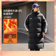 李寧長(cháng)羽絨服男子春季新款時(shí)尚潮流百搭80%鴨絨運動(dòng)外套AYMU449