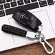 迪加倫 奔馳鑰匙套 新奔馳300L C260L S級GLB A級C級E級G級車(chē)鑰匙扣包殼 鋼琴黑(殼+時(shí)尚繩) 新奔馳E級專(zhuān)用鑰匙套