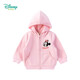 迪士尼寶寶（Disney Baby）迪士尼童裝男女童外套米奇米妮前開(kāi)連帽兒童衛衣上衣