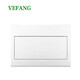 VEFANG配電箱面板平板蓋板梅蘭型箱蓋子照明箱回路蓋強電箱塑料開(kāi)關(guān)蓋子 15回路面蓋 孔距290mm