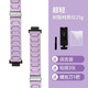 創(chuàng)意達(dá)適用華為兒童手表4X表帶5pro電話手表4pro碳纖維5xpro新耀3x腕帶3Pro超能版3s手表帶樹脂運(yùn)動(dòng)透氣 紫色-超輕樹脂25克·減輕手腕負(fù)擔(dān)·創(chuàng)新碳纖維紋 適用：華為兒童手表4X/4X新