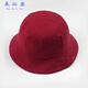 小頭圍漁夫帽魚(yú)夫帽女小號韓版日系園圓頂黑色小帽檐防曬嗮盆帽庶陽(yáng)冒孑 紅色 小頭圍 S碼(54-56cm)