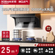 ROBAM老板名氣A5508頂側雙吸抽油煙機23大風(fēng)量吸力揮手智控燃氣灶老板出品 A5508單油煙機25立方大風(fēng)量 天然氣